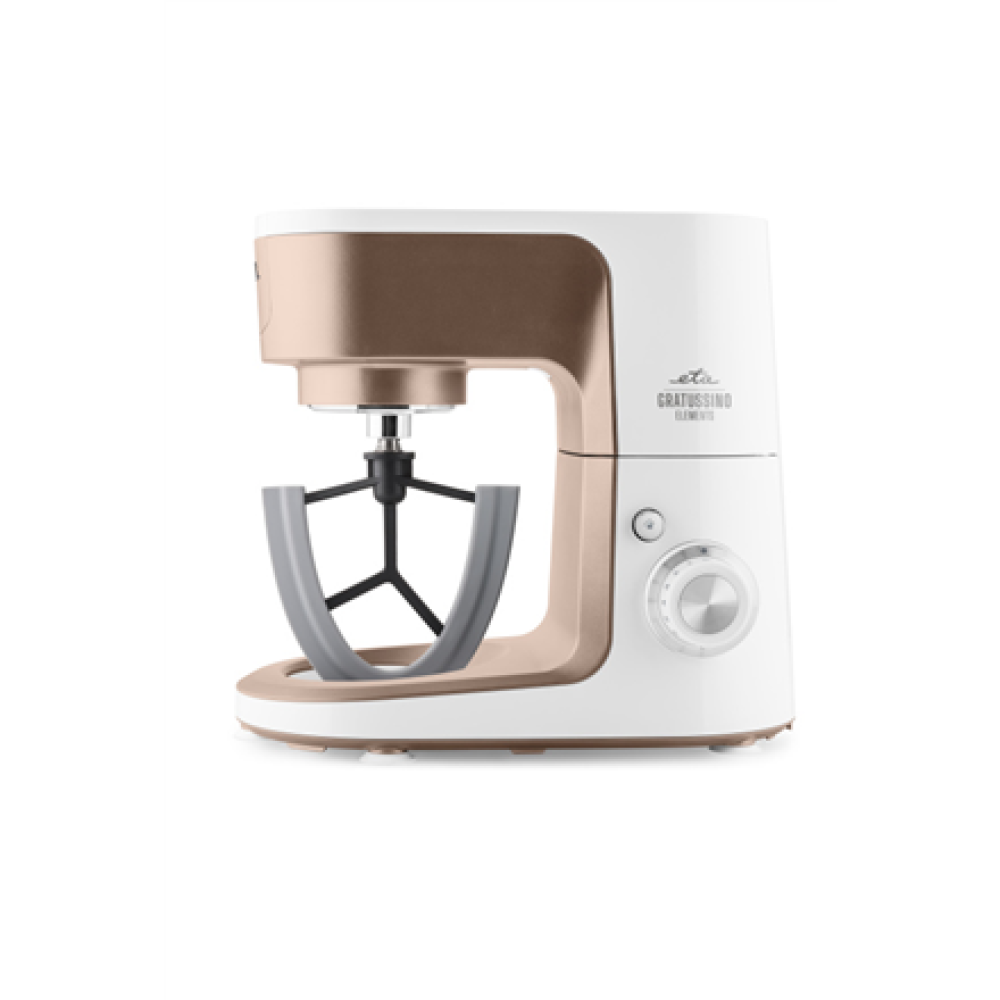 ETA Kitchen machine , Gratussino III Elements 302390210 , 1200 W , Number of speeds 8 , Bowl capacity 4.5 L , White/Rose Gold