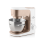 ETA Kitchen machine , Gratussino III Elements 302390210 , 1200 W , Number of speeds 8 , Bowl capacity 4.5 L , White/Rose Gold