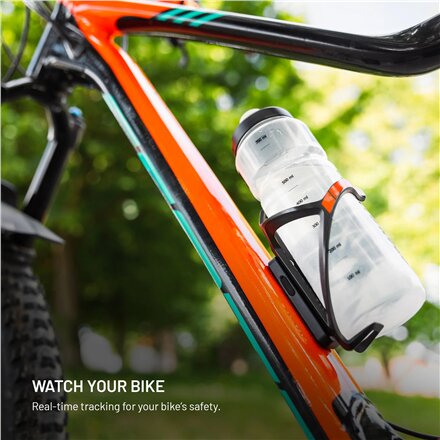 Fixed Tag Bikee with Find My Support , Black