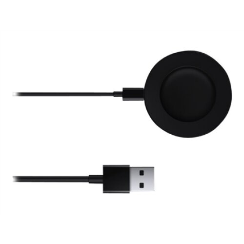 Xiaomi , S1 , Watch Charging Dock GL , Black , It features a compact design with a magnetic connection for easy wireless charging. Using a combination of PC+ABS synthetic materials, the charging dock is robust and heat resistant. The durable TPE wire mate