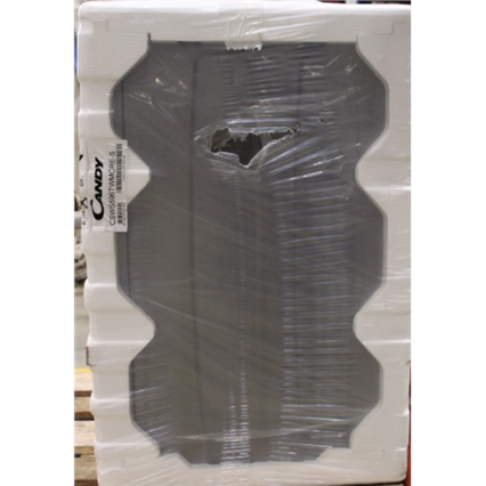 SALE OUT. Candy , CSWS596TWMCRE-S , Washing Machine with Dryer , Energy efficiency class A , Front loading , Washing capacity 9 kg , 1500 RPM , Depth 58 cm , Width 60 cm , LCD , Drying system , Drying capacity 6 kg , Steam function , NFC , DAMAGED PACKAGI
