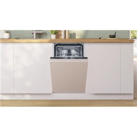 Bosch Dishwasher , SPV2HMX02E , Built-in , Width 45 cm , Number of place settings 10 , Number of programs 5 , Energy efficiency class D , White