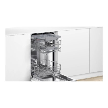 Bosch Dishwasher , SPV2HMX02E , Built-in , Width 45 cm , Number of place settings 10 , Number of programs 5 , Energy efficiency class D , White