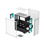 Deepcool , Fits up to size , MID TOWER CASE , CC560 , Side window , White , Mid-Tower , Power supply included No , ATX PS2