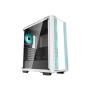 Deepcool , Fits up to size , MID TOWER CASE , CC560 , Side window , White , Mid-Tower , Power supply included No , ATX PS2
