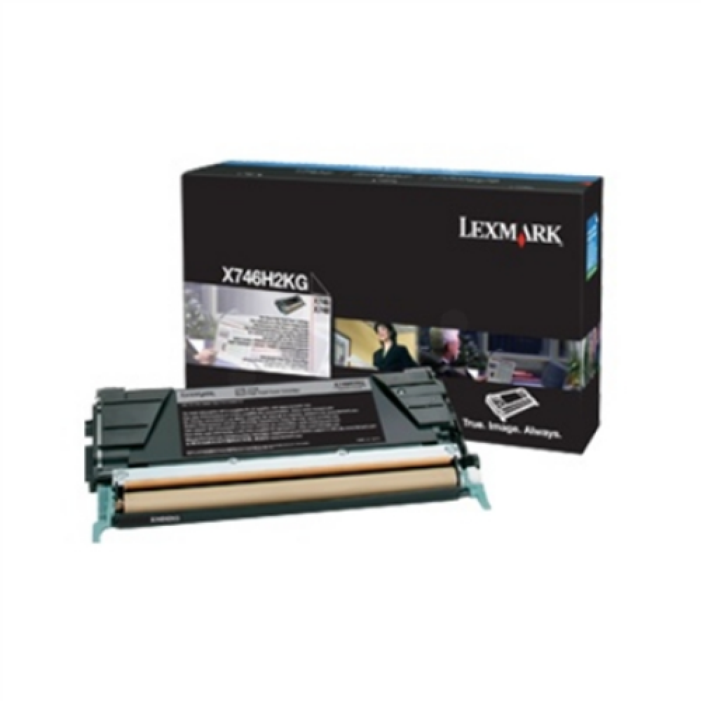 Lexmark X746H3KG , X746, X748 Black High Yield Corporate Cartridge , Cartridge , Black