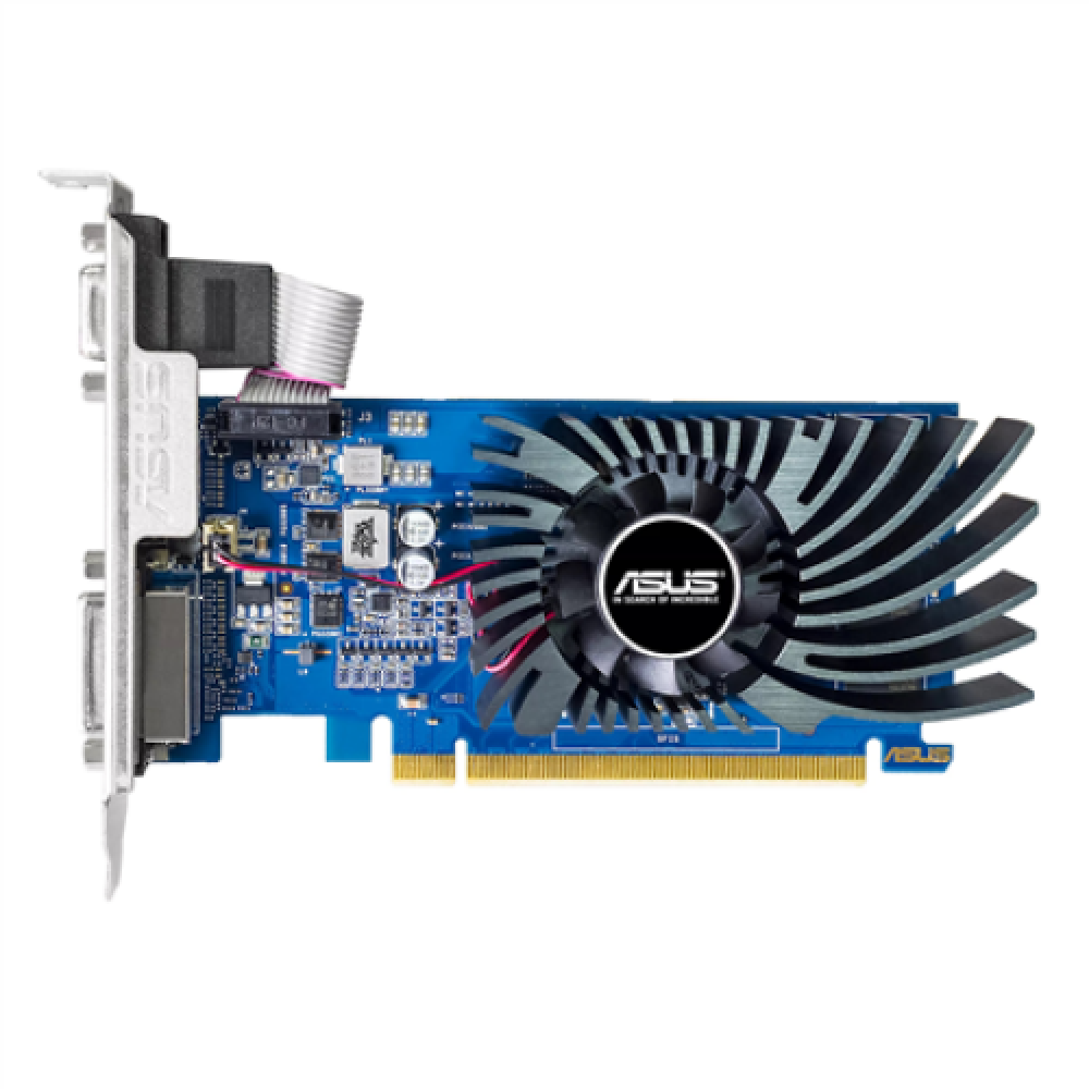 Asus GT730-2GD3-BRK-EVO NVIDIA 2 GB GeForce GT 730 DDR3 HDMI ports quantity 1 PCI Express 2.0 DVI-D ports quantity 1 VGA (D-Sub) ports quantity 1 Memory clock speed 1800 MHz