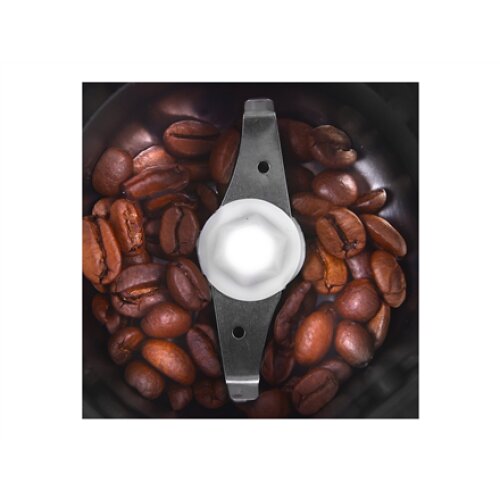 Adler , AD 443 , 150 W , Coffee beans capacity 70 g , Number of cups 8 pc(s) , Stainless steel