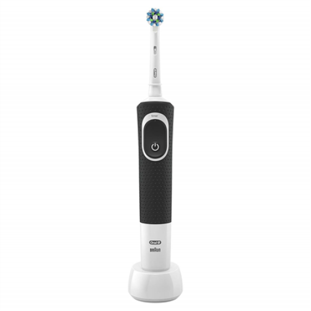 Oral-B Electric Toothbrush Vitality D100 Rechargeable For adults Number of brush heads included 1 Number of teeth brushing modes 1 Black