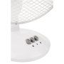 Adler , AD 7302 , Desk Fan , White , Diameter 23 cm , Number of speeds 2 , Oscillation , 60 W , No