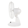 Adler , AD 7302 , Desk Fan , White , Diameter 23 cm , Number of speeds 2 , Oscillation , 60 W , No