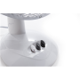 Adler , AD 7302 , Desk Fan , White , Diameter 23 cm , Number of speeds 2 , Oscillation , 22 W