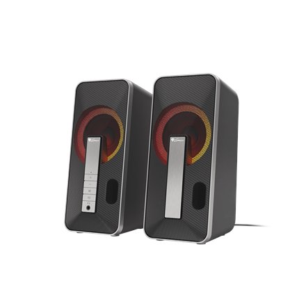 Genesis , Computer Speaker , Helium 100BT RGB , Bluetooth , Wireless connection , Silver/Black