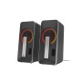 Genesis , Computer Speaker , Helium 100BT RGB , Bluetooth , Wireless connection , Silver/Black