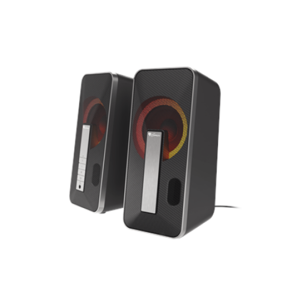 Genesis , Computer Speaker , Helium 100BT RGB , Bluetooth , Silver/Black , Gaming Speakers , Wireless connection