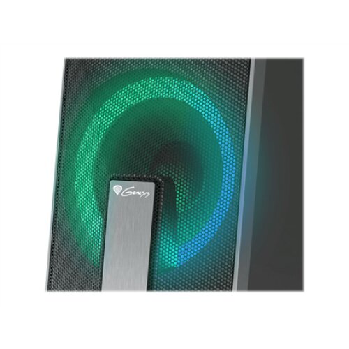 Genesis , Computer Speaker , Helium 100BT RGB , Bluetooth , Wireless connection , Silver/Black