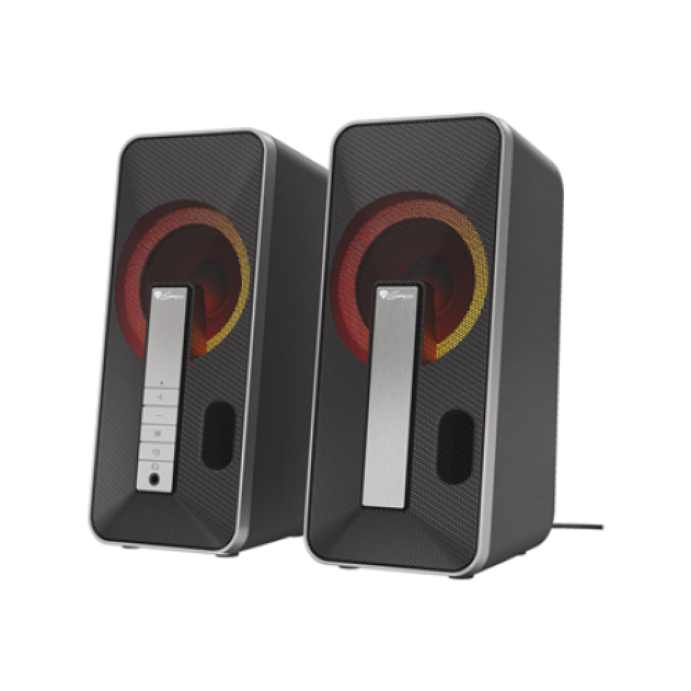 Genesis , Computer Speaker , Helium 100BT RGB , Bluetooth , Silver/Black , Gaming Speakers , Wireless connection