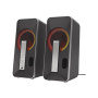 Genesis , Computer Speaker , Helium 100BT RGB , Bluetooth , Wireless connection , Silver/Black