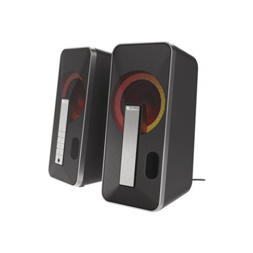 Genesis , Computer Speaker , Helium 100BT RGB , Bluetooth , Wireless connection , Silver/Black