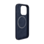 Fixed , MagFlow with MagSafe support , Back cover , Apple , iPhone 14 Pro , Liquid silicon , Blue