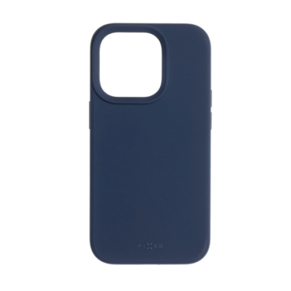 Fixed , MagFlow with MagSafe support , Back cover , Apple , iPhone 14 Pro , Liquid silicon , Blue