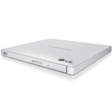H.L Data Storage Ultra Slim Portable DVD-Writer GP57EW40 Interface USB 2.0, DVD±R/RW, CD read speed 24 x, CD write speed 24 x, White, Desktop/Notebook