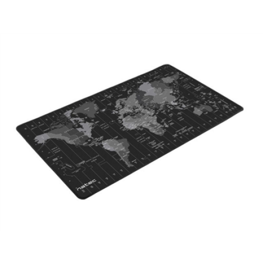 Natec Mouse Pad, Time Zone Map, Maxi, 800x400 mm , Natec , Mouse Pad Maxi , Time Zone Map