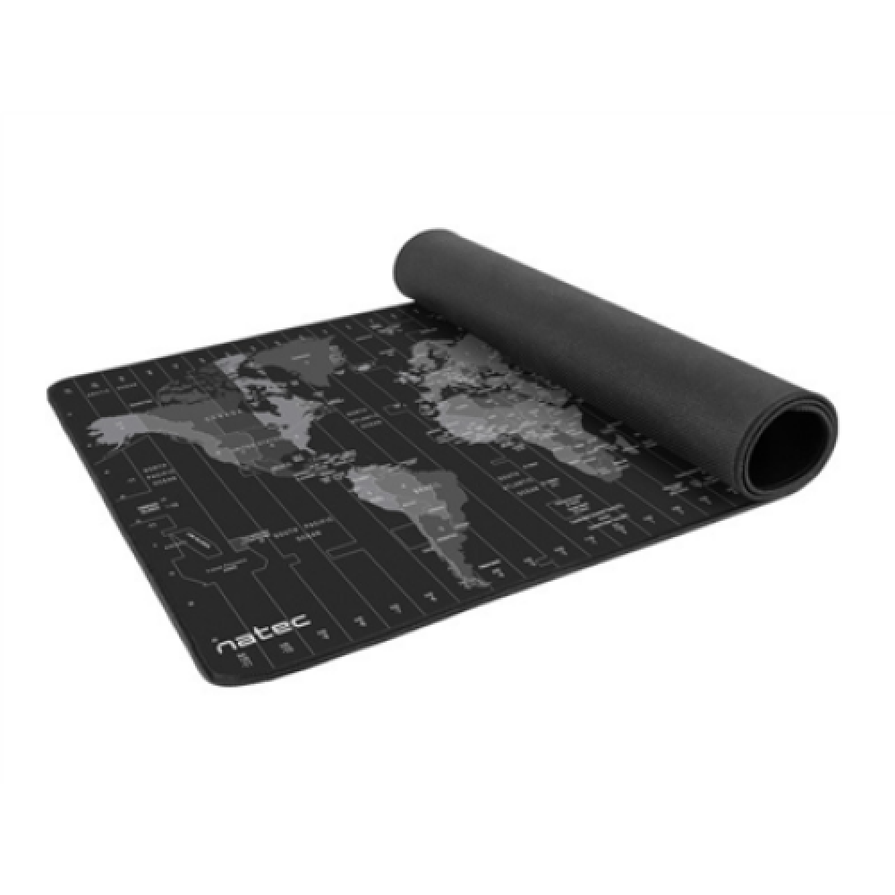 Natec Mouse Pad, Time Zone Map, Maxi, 800x400 mm , Natec , Mouse Pad Maxi , Time Zone Map