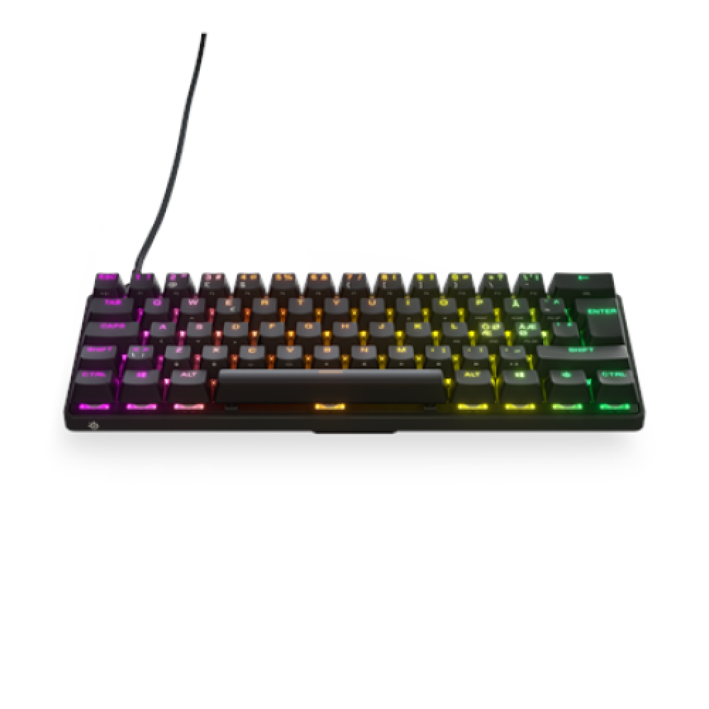 SteelSeries , Gaming Keyboard , Apex Pro Mini , Gaming keyboard , RGB LED light , NORD , Black , Wired , OmniPoint Adjustable Mechanical Switch