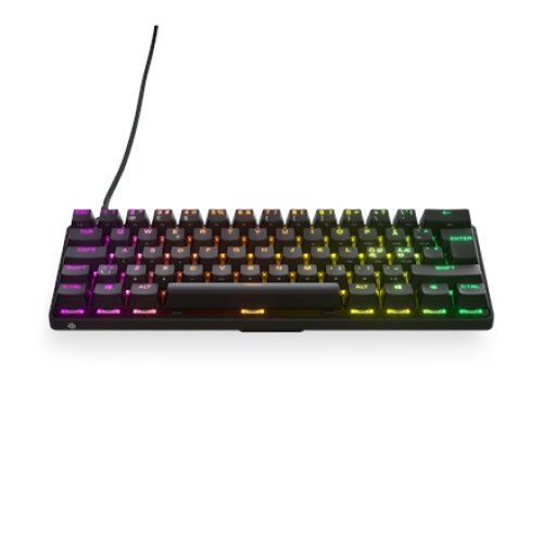 SteelSeries , Gaming Keyboard , Apex Pro Mini , Gaming keyboard , RGB LED light , NORD , Black , Wired , OmniPoint Adjustable Mechanical Switch