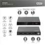 Digitus 8K HDMI Splitter, 1x2 , DS-55339 , Black