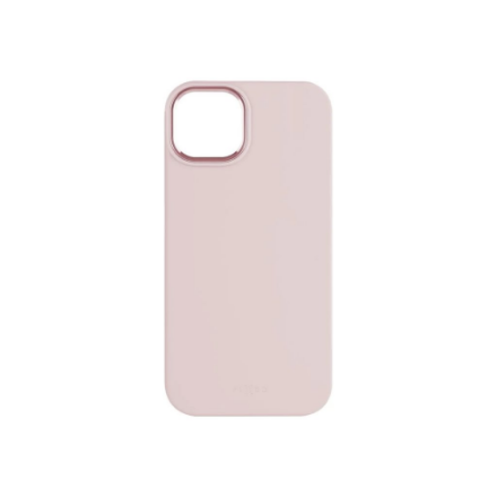 Fixed , MagFlow , Back cover , Apple , iPhone 15 , Liquid silicon , Pink