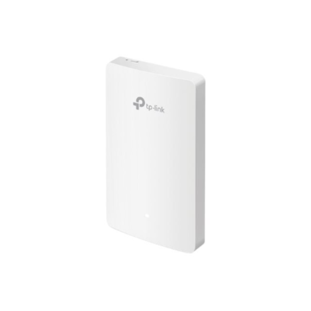 TP-LINK , AX1800 Wall-Plate Dual-Band Wi-Fi 6 Access Point , EAP615-Wall , 802.11ax , 10/100/1000 Mbit/s , Ethernet LAN (RJ-45) ports 4 , MU-MiMO Yes , PoE out