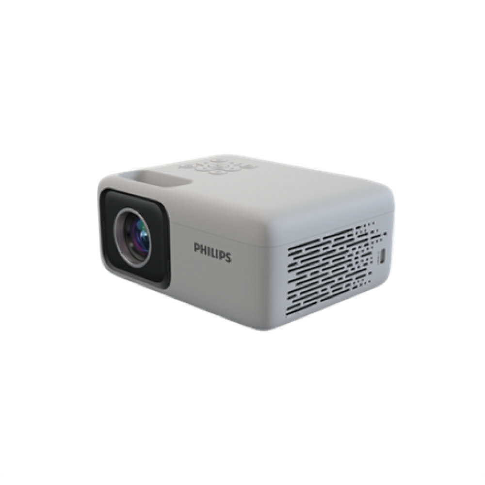 Philips NeoPix 106 Projector , HD ready (1280x720) , 100 ANSI lumens , Gray , Wi-Fi