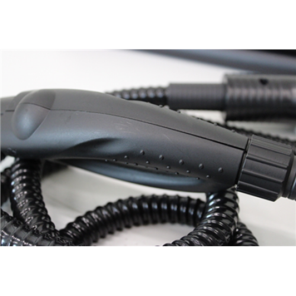 SALE OUT. , Polti , Steam cleaner , PTEU0280 Vaporetto Pro 95_Turbo Flexi , Power 1100 W , Steam pressure 5 bar , Water tank capacity 1.3 L , Black/Green , DAMAGED PACKAGING,SCRATCHED FLEXIBLE HOSE WITH REMOTE CONTROL ON SIDE , SCRATCHED PARQUET BRUSH ON 