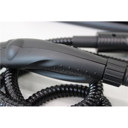 SALE OUT. , Polti , Steam cleaner , PTEU0280 Vaporetto Pro 95_Turbo Flexi , Power 1100 W , Steam pressure 5 bar , Water tank capacity 1.3 L , Black/Green , DAMAGED PACKAGING,SCRATCHED FLEXIBLE HOSE WITH REMOTE CONTROL ON SIDE , SCRATCHED PARQUET BRUSH ON 