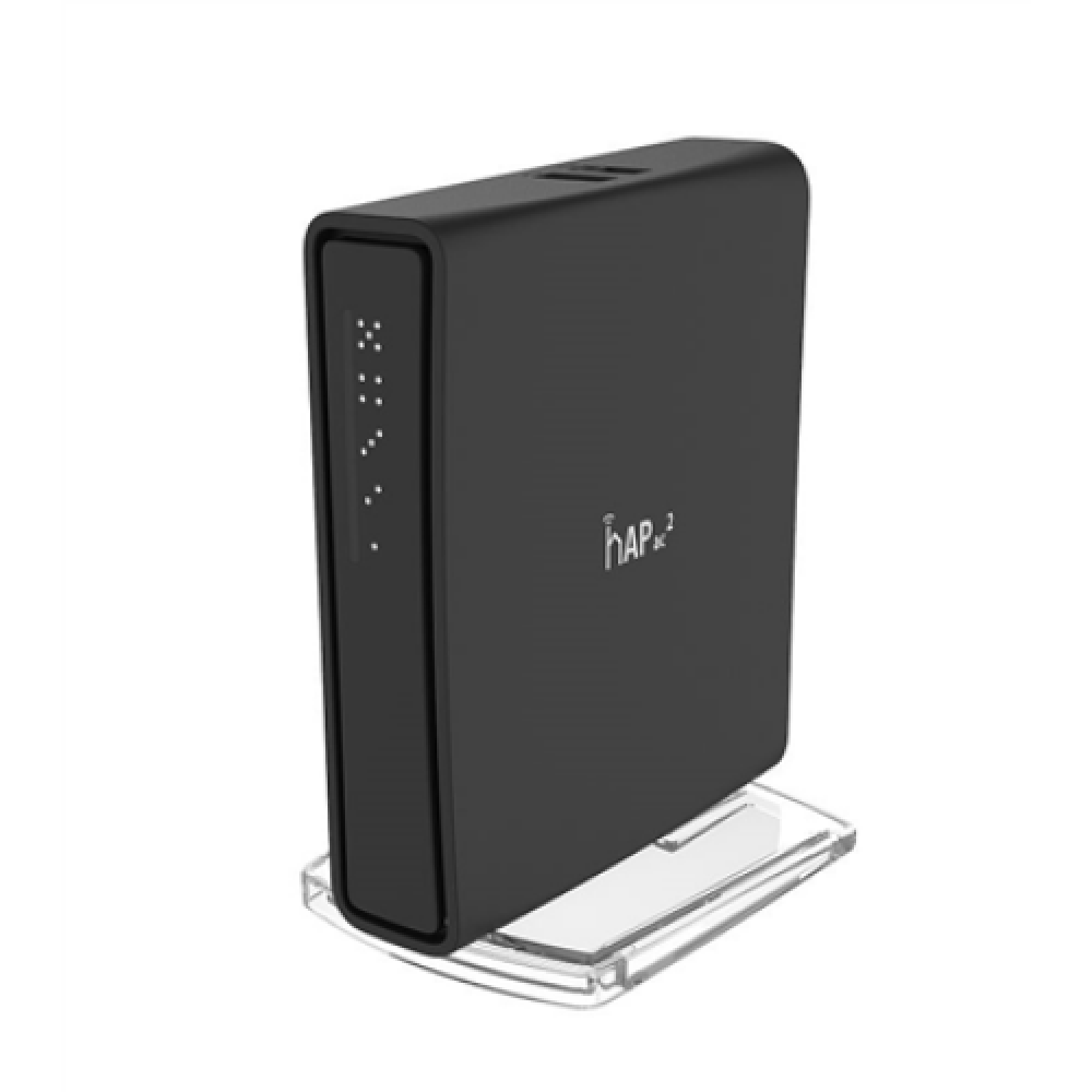 Access Point hAP AC2 , RBD52G-5HacD2HnD-TC , 802.11ac , 10/100/1000 Mbit/s , Ethernet LAN (RJ-45) ports 5 , Mesh Support No , MU-MiMO Yes , No mobile broadband , Antenna type Internal , 12 month(s)
