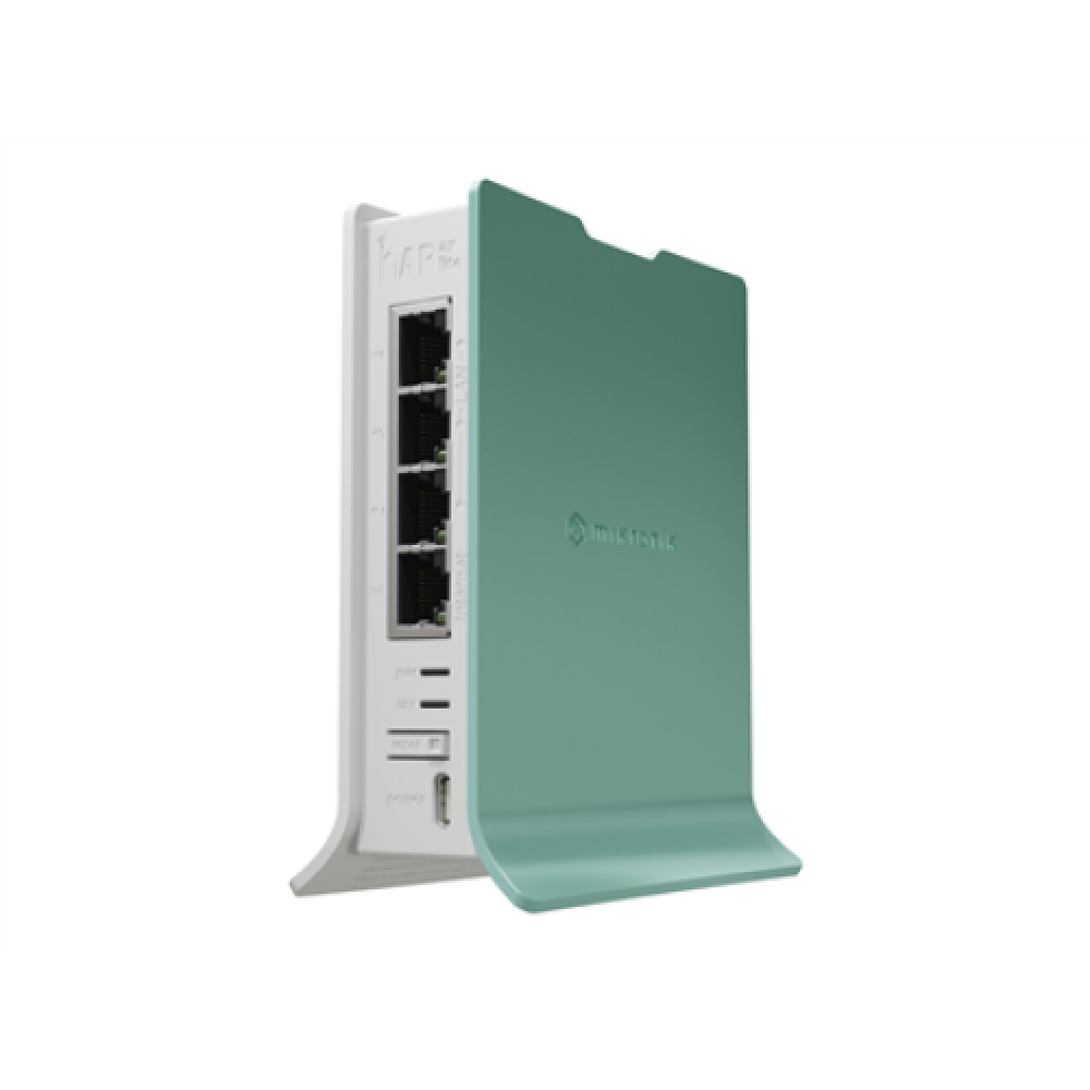 MikroTik hAP ax lite Router , hAP ax lite Router , L41G-2axD , 802.11ax , 574 Mbit/s , Ethernet LAN (RJ-45) ports 4 , Mesh Support No , MU-MiMO No , No mobile broadband , Antenna type Internal