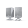 Sharp , 2.0.2 Wireless Rear Surround Speakers , HT-SPR52021(SL) , 200 W , Silver , Wireless connection