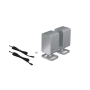 Sharp , 2.0.2 Wireless Rear Surround Speakers , HT-SPR52021(SL) , 200 W , Silver , Wireless connection