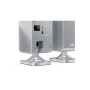Sharp , 2.0.2 Wireless Rear Surround Speakers , HT-SPR52021(SL) , 200 W , Silver , Wireless connection