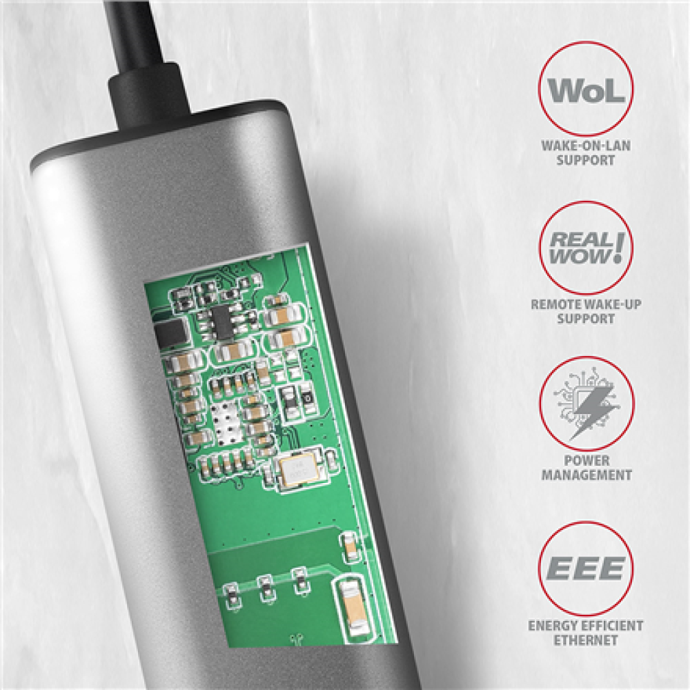AXAGON , ADE-25R SuperSpeed USB-A 2.5 Gigabit Ethernet