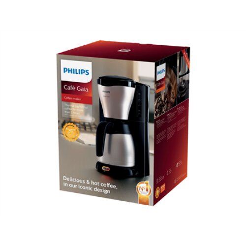 Philips , Coffee Maker , HD7546/20 , Drip , 1000 W , Black/Metal
