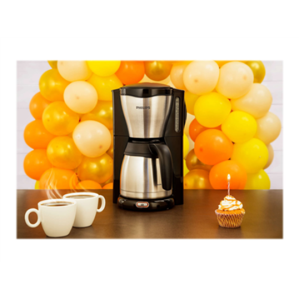 Philips , Coffee Maker , HD7546/20 , Drip , 1000 W , Black/Metal