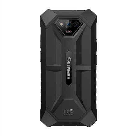 Hammer , Iron , V , Black , 6.5 , IPS , 1600 x 720 pixels , Mediatek , Helio G36 , Internal RAM 6 GB , 64 GB , microSD , Dual SIM , Nano SIM , 3G , 4G , Main camera resolution 50 MP , Secondary camera resolution 8 MP , Android , 13
