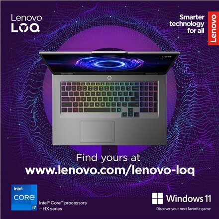 Lenovo LOQ 17IRX10 , Luna Grey , 17.3 , IPS , FHD , 1920 x 1080 pixels , Anti-glare , Intel Core i7 , i7-13650HX , 16 GB , SODIMM DDR5 , Solid-state drive capacity 1000 GB , NVIDIA GeForce RTX 5060 , GDDR7 , 8 GB , Windows 11 Home , 802.11ax , Bluetooth v