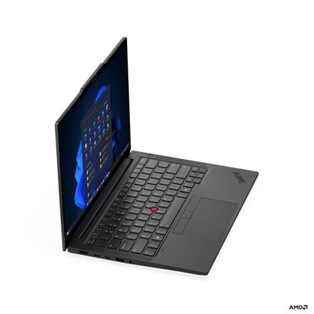 Lenovo ThinkPad E14 G8 AMD , Black , 14 , IPS , WUXGA , 1920 x 1200 pixels , Anti-glare , AMD Ryzen AI 7 , 345 , 16 GB , SODIMM DDR5 , Solid-state drive capacity 512 GB , AMD Radeon 820M Graphics , Windows 11 Pro , 802.11be , Bluetooth version 5.4 , Keybo