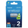 Panasonic Rechargeable Batteries , ENELOOP BK-3MCDE/2CP , AA , 2000 mAh , 2 pc(s)