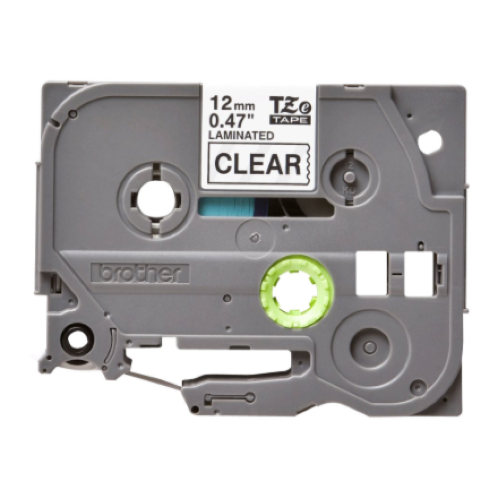 Brother , TZe-S131 Strong Adhesive Laminated Tape , Black on Clear , TZe , 8 m , 1.2 cm