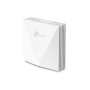 TP-LINK AX3000 Wall Plate WiFi 6 Access Point , EAP650-Wall , 802.11ax , 2.4 GHz/5 GHz , 10/100/1000 Mbit/s , Ethernet LAN (RJ-45) ports 2 , MU-MiMO No , PoE in